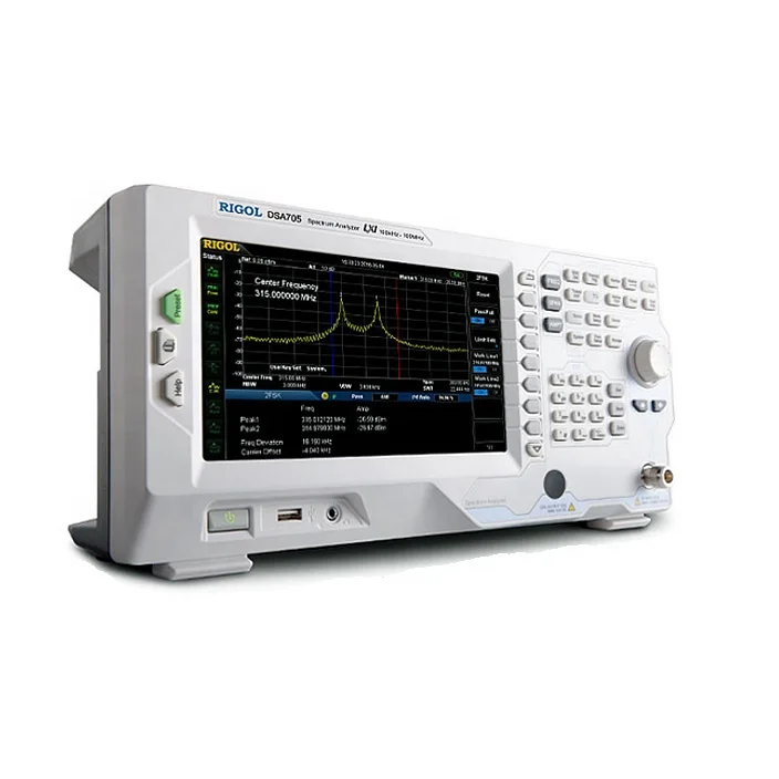 

DSA705 500MHz Digital Spectrum Analyzer 100kHz~500MHz 8'' Color Display