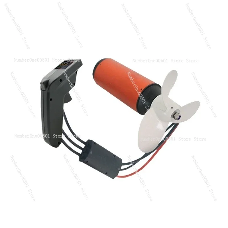 

Fully Waterproof Electric Thruster Motor for Surfboard Underwater ROV USV Drone Boat Foil Swimming Pool -095