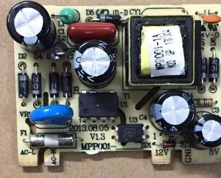 MPP001‑1B Microwave Oven Switch Power Supply Board 5V 12V Mainboard Small Power Circuit Board Replacement Spare Part