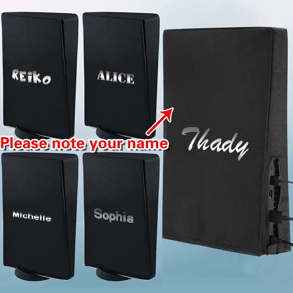 Personalized Custom Products Scratch-resistant PS5 Accessories Dust Proof Cover PS5 Game Console Host Anti-scratch Guard Cover