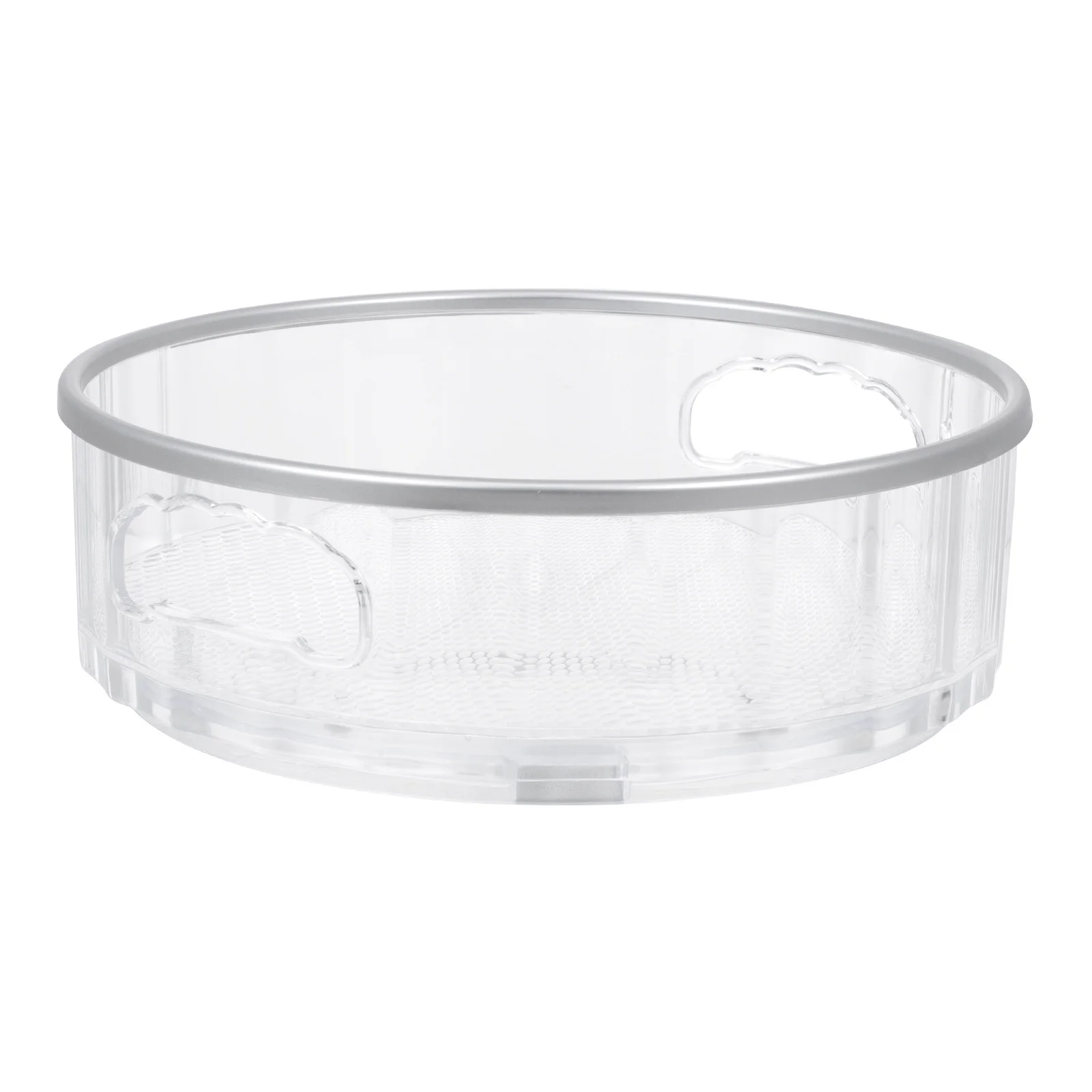 

Rotating Spice Storage Box Abs Material Kitchen Organizer Rack For Condiment Bottles Jars Round Shelf Organizer Rack