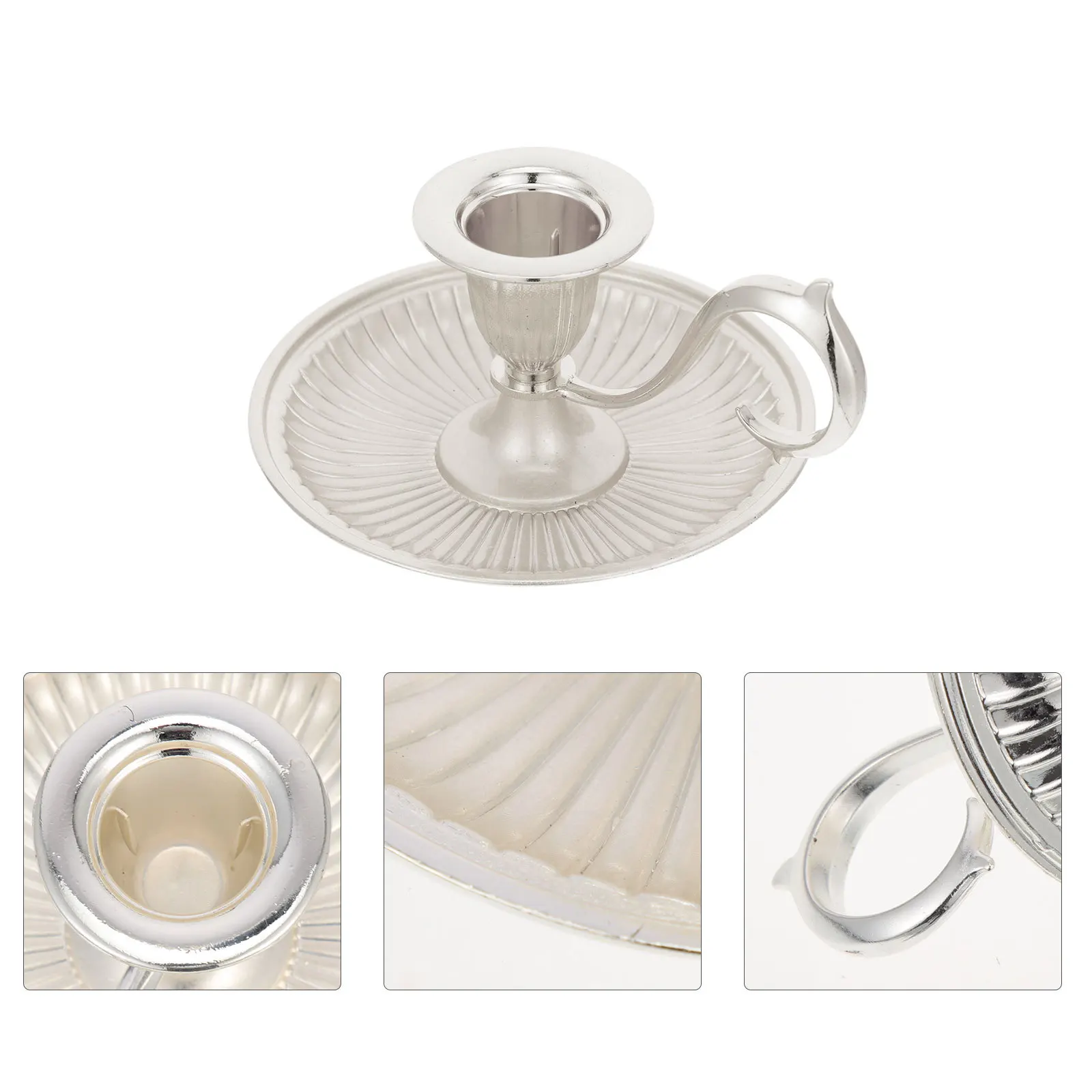 

Metal Art Holder European Retro Style Tabletop Decorative Stand For Wedding Party Home Decor Taper Candlestick