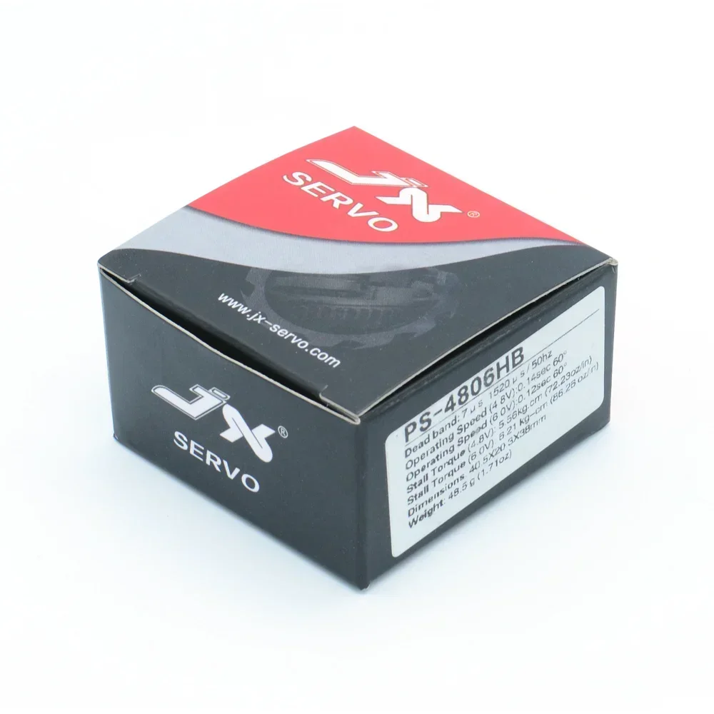 JX Servo PS-4806HB 6KG Servo padrão de alto torque para modelos RC peças de controle remoto acessórios