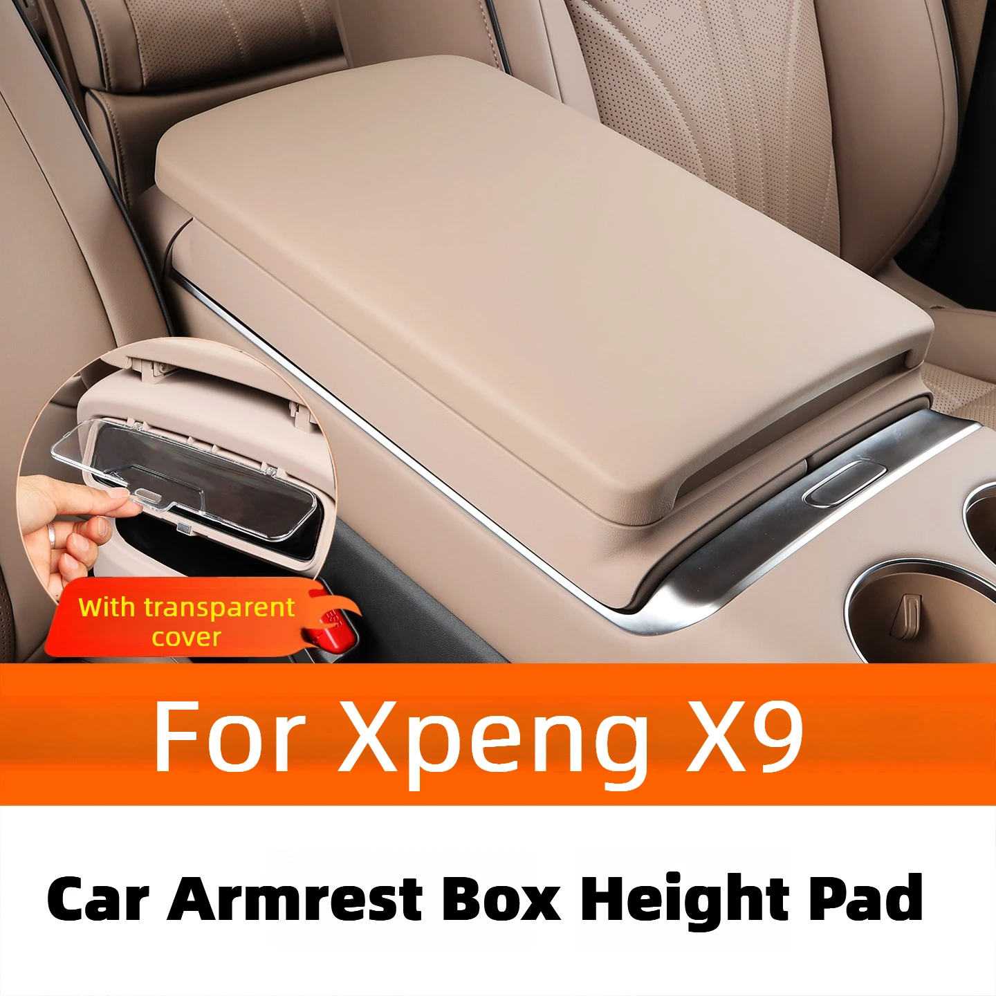 for-xpeng-x9-2024-2026-extended-range-ev-armrest-box-heightening-pad-multi-function-storage-box-interior-accessories