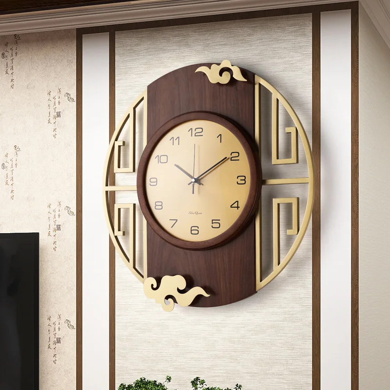 Nordic Style Digital Clock Round Personalised Aesthetic Office Wall Clock Digital Art Luxury Orologio Da Parete Home Decor Items