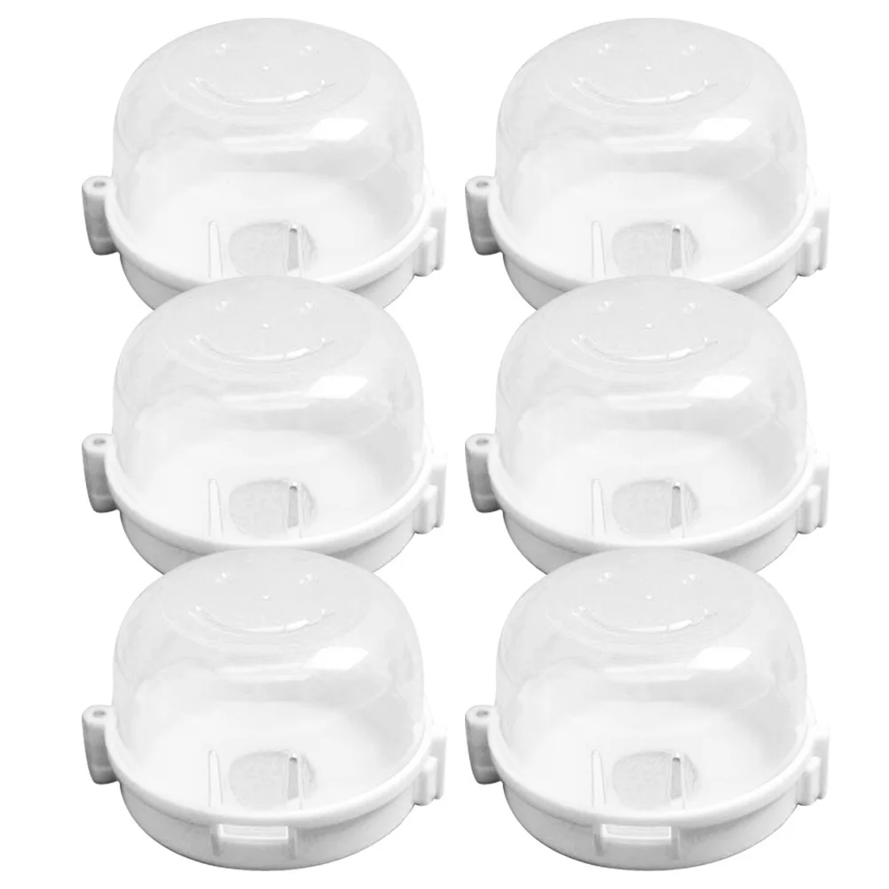 6 Stuks Gasfornuis Knop Covers Kind Veiligheid Kachel Protector Guards Keuken Essentials Oven Controle Sloten Gas Beschermhoes