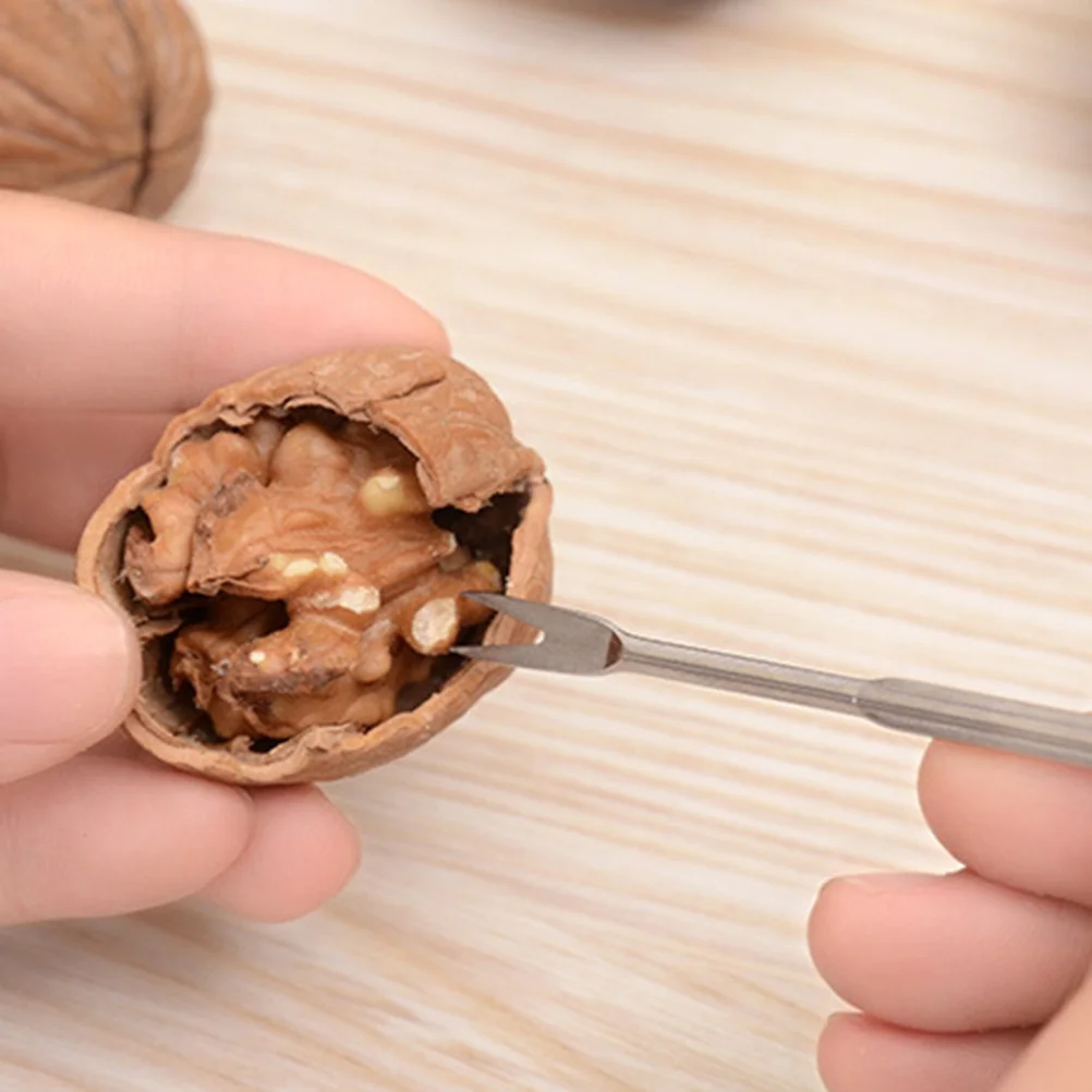 

6pcs Seafood Tool Set Crab Nut Cracker Kit Lobster Opener Stainless Steel Picks For Shellfish Nuts Zinc Alloy Forks Kitchen Bar