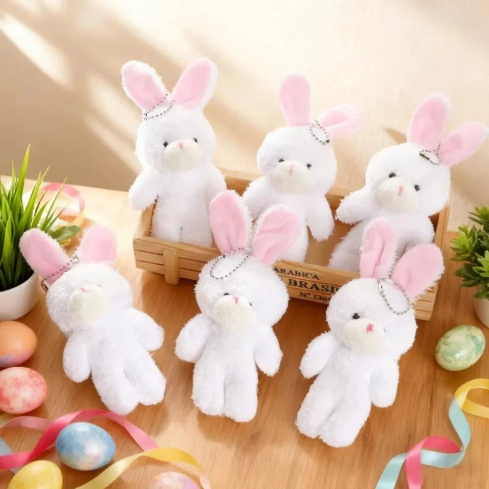 

1/2Pcs Mini Rabbit Bunny Plush Dolls Plush Bouquet Accessories Rabbit Plush Dolls Plush Toys Keychain Kids Birthday