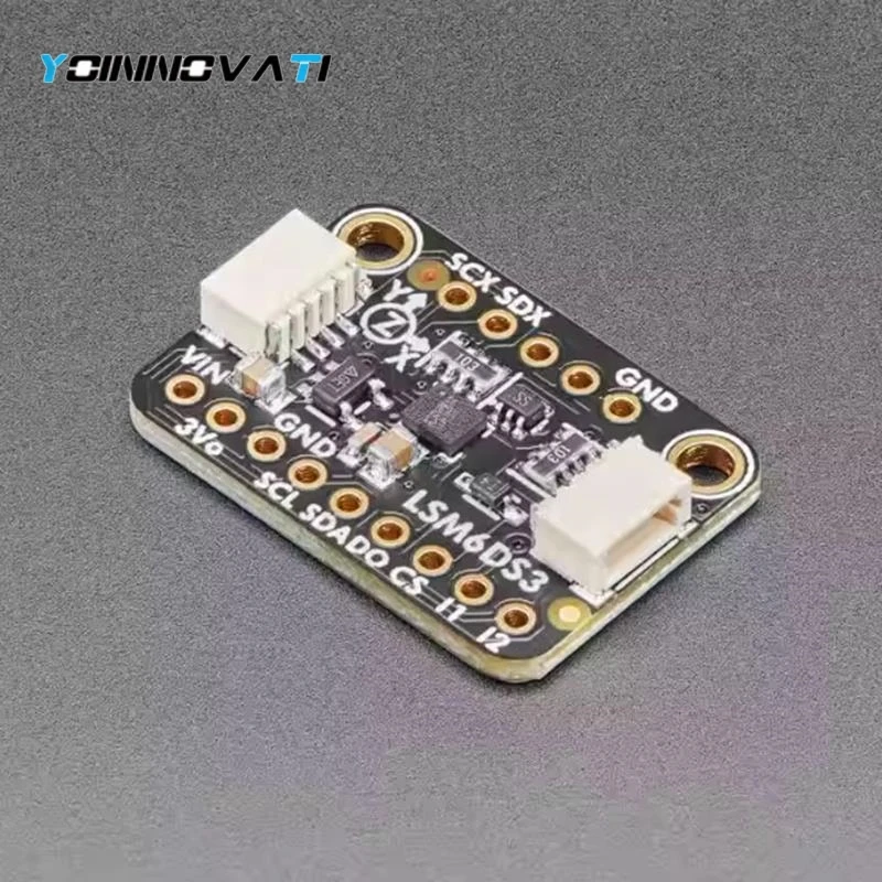 1PCS LSM6DS3TR LSM6DS3TR-C 6-DoF IMU Accelerometer Gyroscope Sensor Module with STEMMA QT / Qwiic Interface