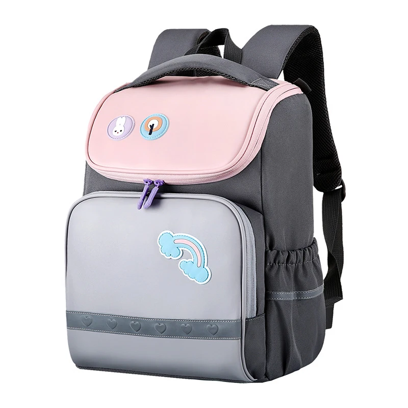 

Bookbag Back to School Adjustable Kids School Backpack for Boys Girls Lightweight Ergonomic Growth Design Waterproof Elementary