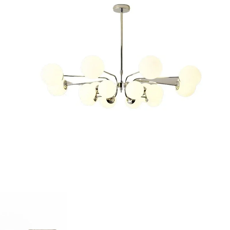 

Living room chandelier, ancient Bauhaus magic bean dining room lamp in the cream wind