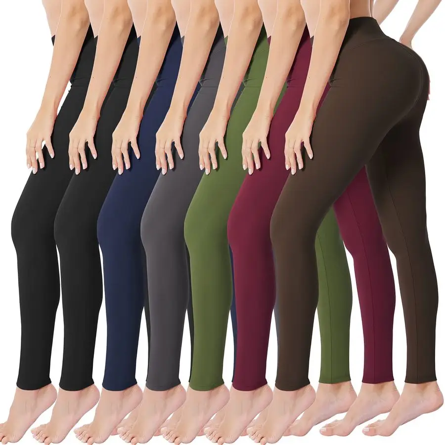 

High Waisted Leggings for Women Buttery Soft Stretchy Tummy Control Workout Yoga Running PantsS3XL