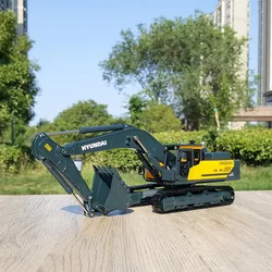 Collectible Alloy Toy Model 1:43 Scale HYUNDAI HX505L Hydraulic Excavator Engineering Machinery Diecast Model Toy Gift