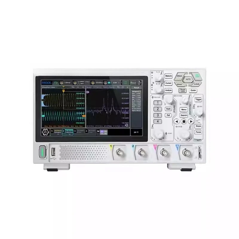 DHO814 100MHz 4-Channel 12Bit Portable High Resolution Digital Oscilloscope With 7-inch Touch Screen & 4PCS 150MHz Probes