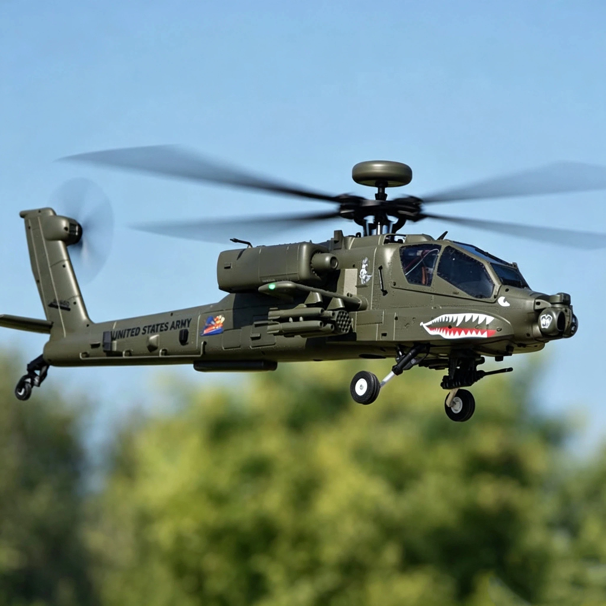 Yuxiang F11 Rc Helicopter 6 Channel 3d Stunt Armed Military Simulated Aircraft Outdoor Flying For Adult Hobbyists