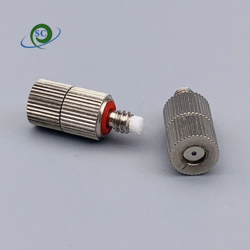 

high-pressure ruby fine mist nozzle humidifier atomizing spray nozzle with filter stainless steel
