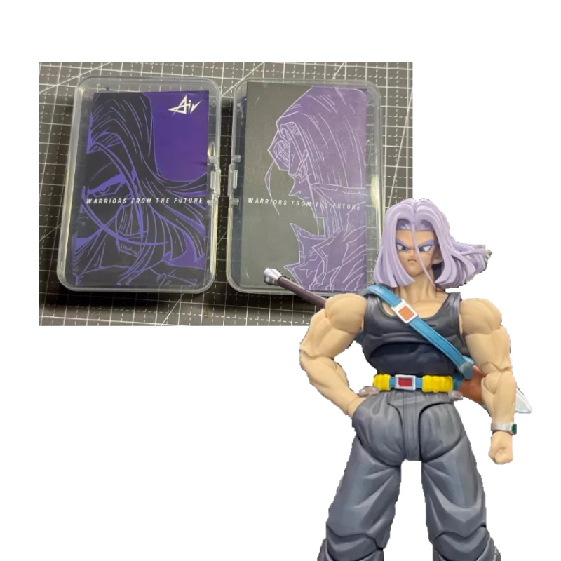 

In Stock Dragon Ball hmair Trunks head sculpt accessory pack shf SSJ SSJ2 without body Action Collection Anime Figure Model Gift