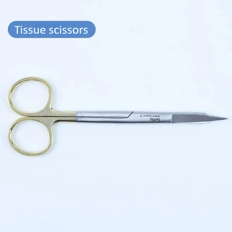 Dental TC Insert Needle Holder Tissue Scissors Towel Clamp Hemostatic Forceps Ophthalmic Scissors Implant Surgery Kit