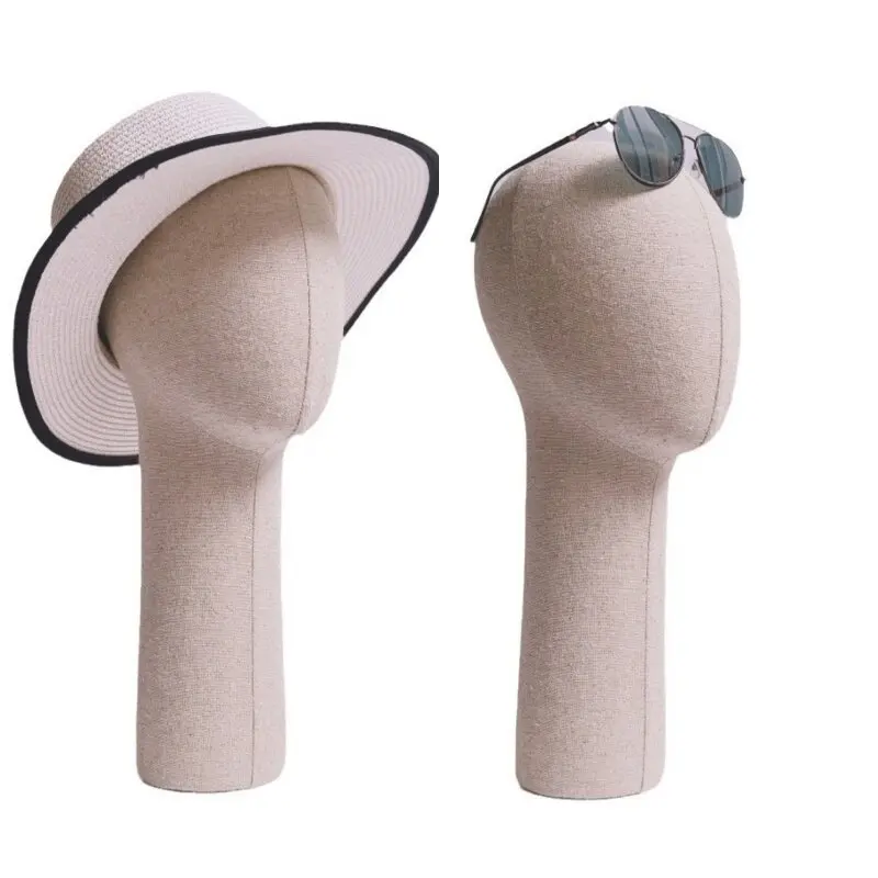 Room Home Decorations Headwear Model,Hat Display Storage Rack,Desk Accessories Hat Wig Support,Glasses Holder AT409