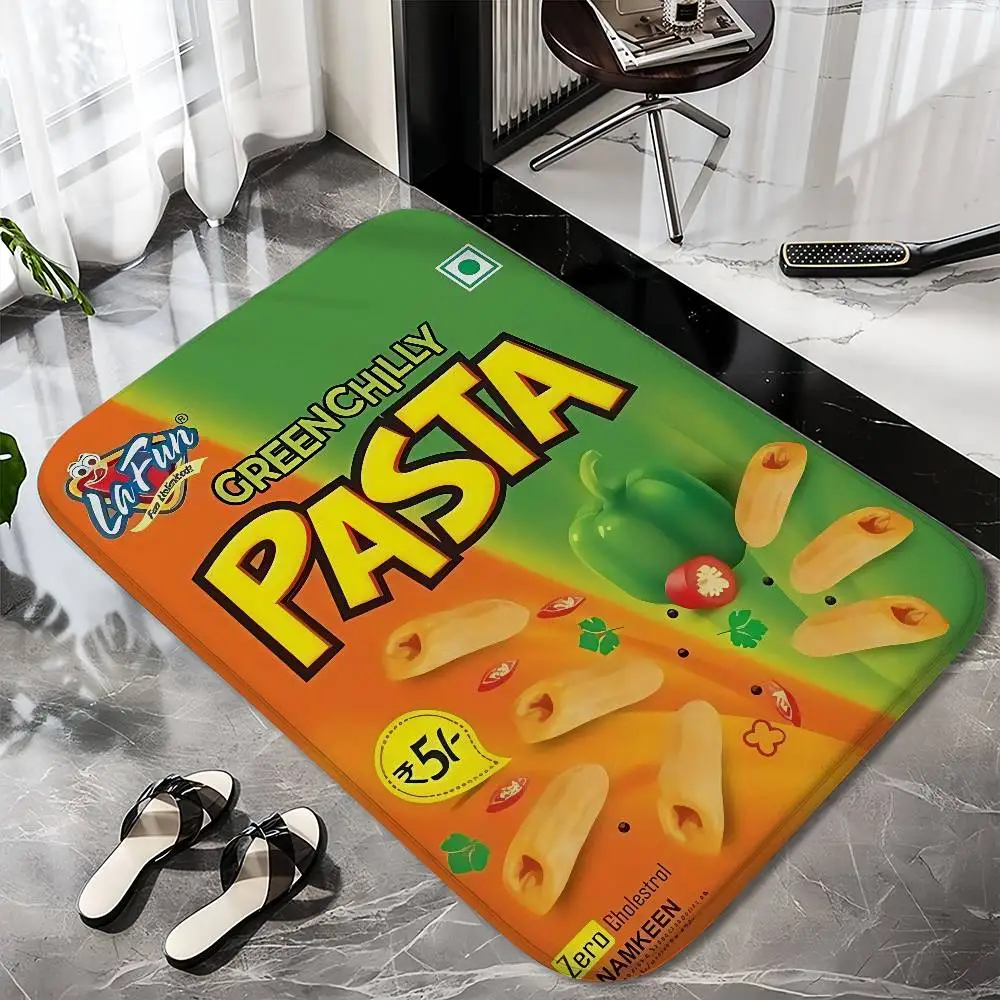 

P-pasta Floor Mat Printed Large Carpets Room And Bedroom Carpets Bathroom Anti Slip Door MATS Small Carpets