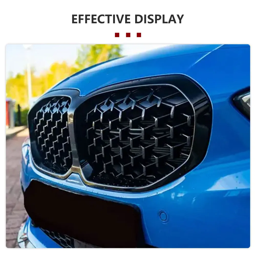 

Глянцевая черная решетка радиатора из АБС-пластика для BMW 1 серии F40 2019-2024