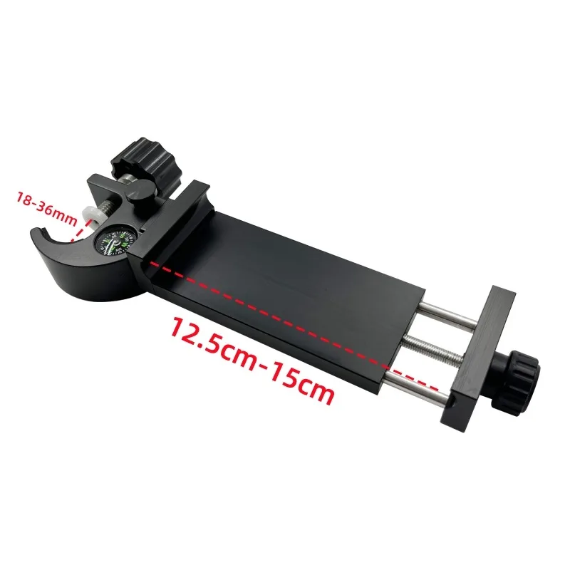 

NEW GPS Ranger Mount Range Pole Cradle Bracket Controller Bracket Clamp 12.3cm -15cm Adjustable, Tablet PC GIS Data Collector