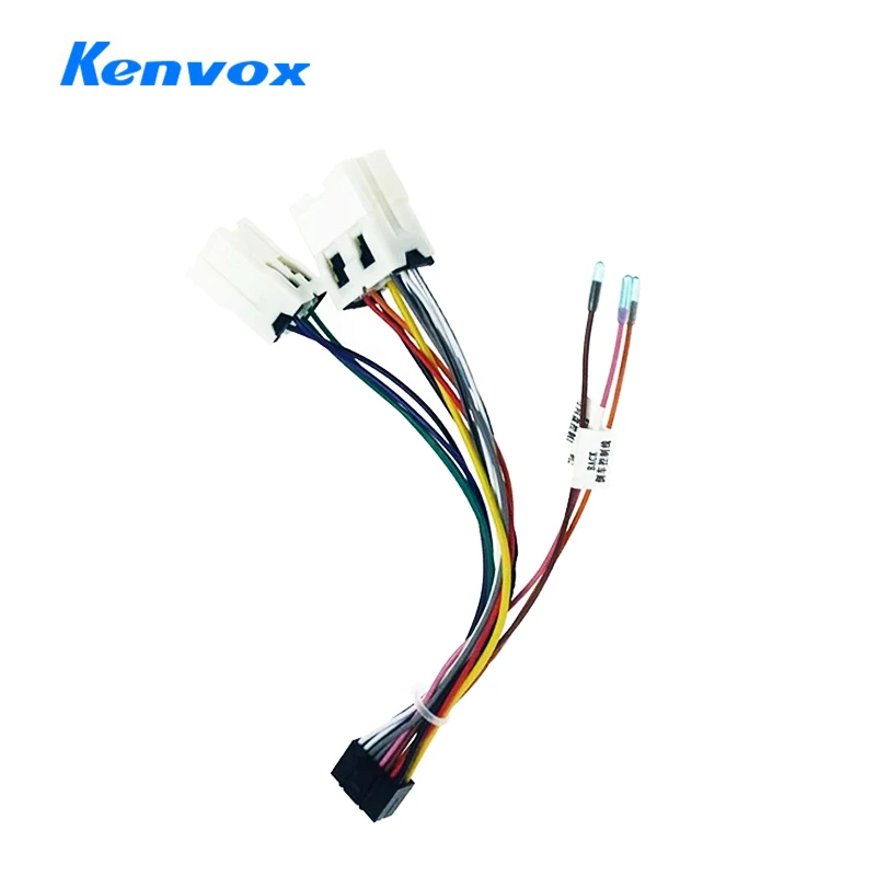 Car 16Pin Wiring Harness Adapter For Nissan X-Trail T30(03-07/Maxima(00-04)/Murano(04-09) NAVARA 3 D40 2006 2012 Update List Radio Cable Adapter Car Radio Wiring Harness