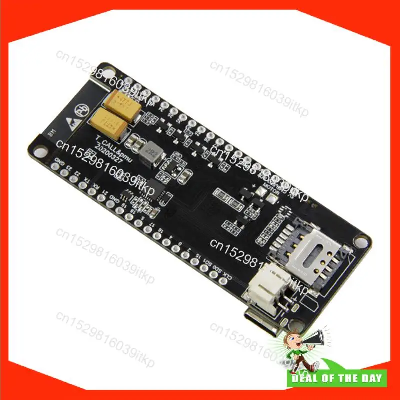 Moduł bezprzewodowy August SIM800H T-Call&PMU MCU32 z anteną GPRS SIM800H-4MB-Q336, łatwa instalacja, łatwy w użyciu.