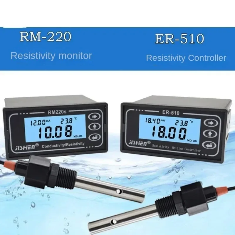 

Resistivity Meter Conductivity Meter TDS Meter EC Sensor Conductivity Electrode RM-220/ER-510