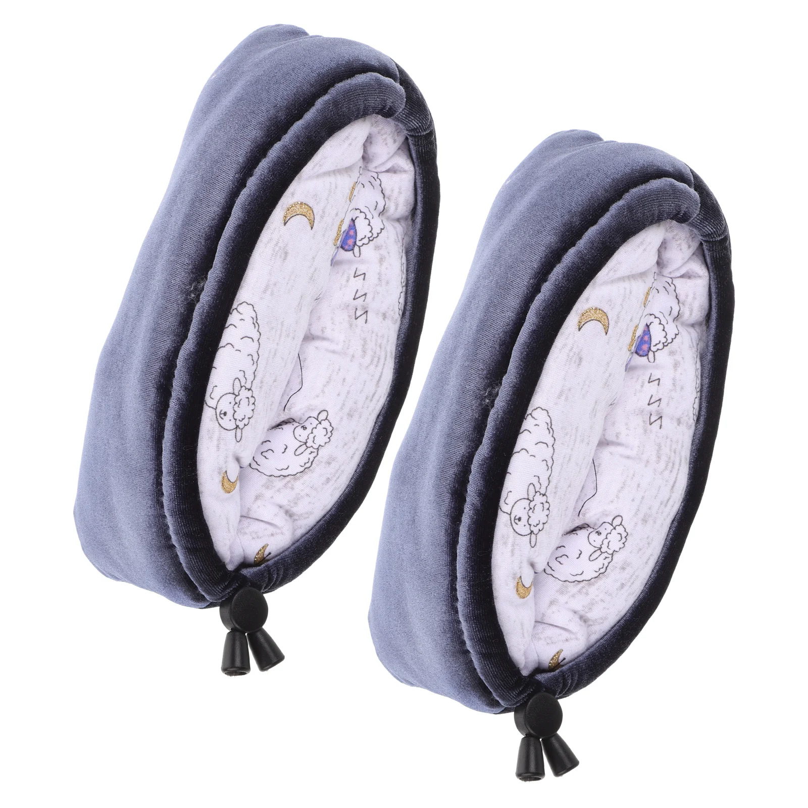 

Replacement Crutch Pads Thickened Cloth Cover Cushions Grey Arm Padded Support Miss