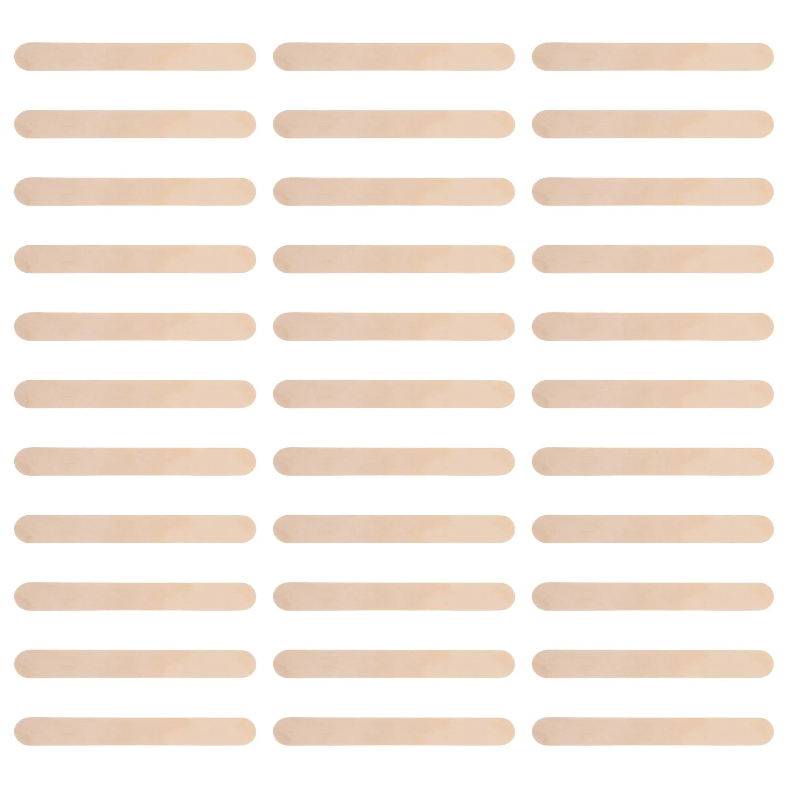 100Pcs Tongue Wooden Sticks Smooth Surface Individual Wrapped Safe Disposable Wax Applicator Craft Spa DIY Arts