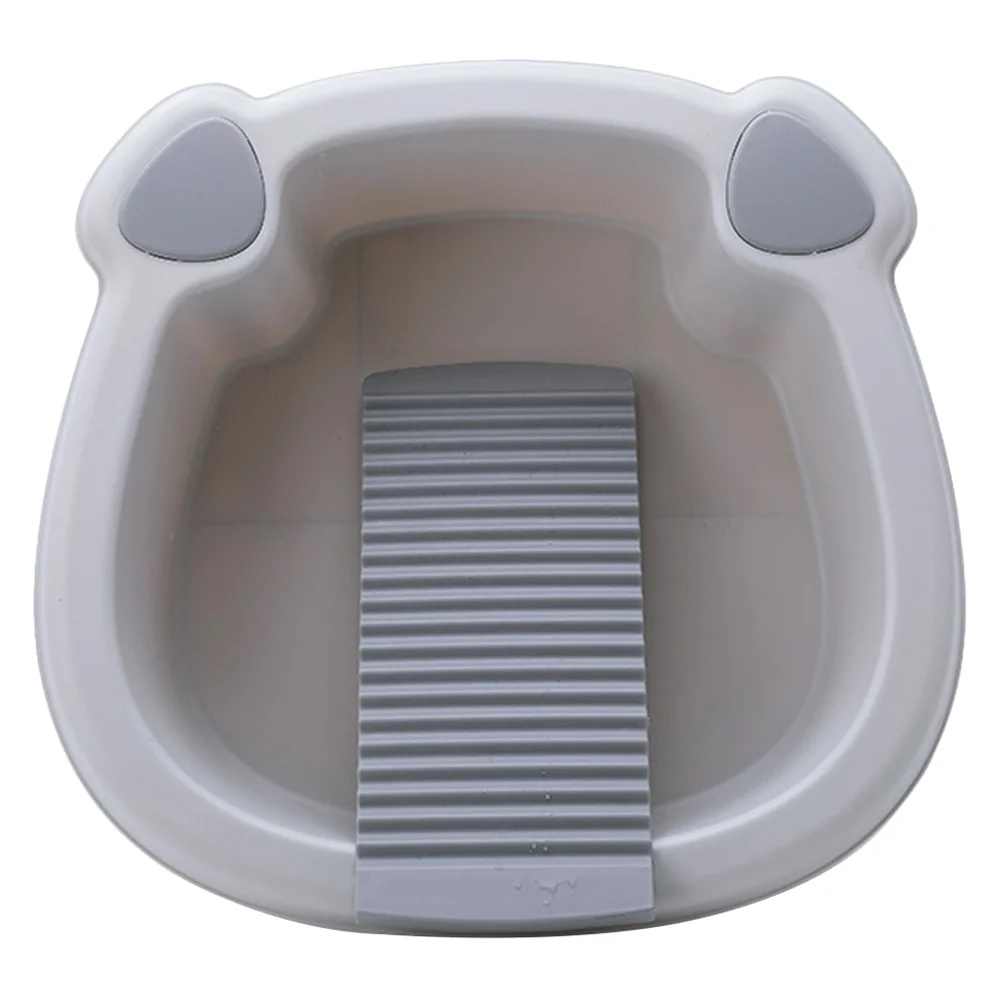Wash Basin Baby Bath Seat Laundry Collapsible Handwash Cleaning Board for Small