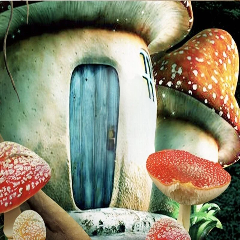 

Декоративный элемент для дома и салона: Новая современная абстрактная стена в виде гриба из ротанга для гостиной, спальни, фоновой стены