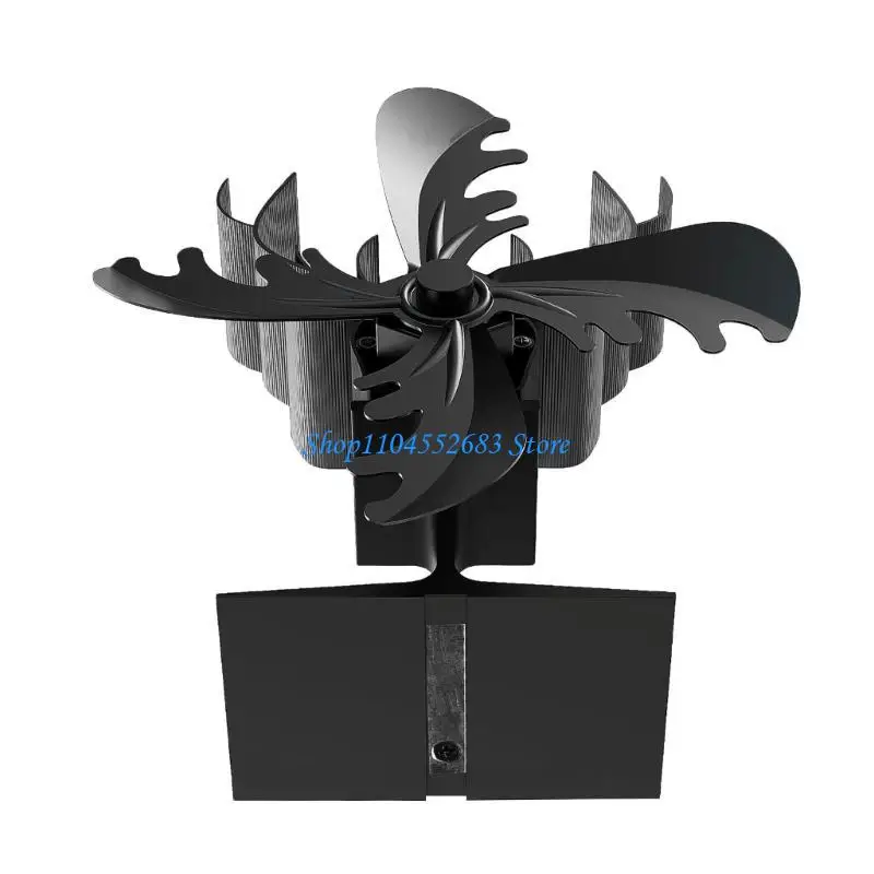 

Y6gd 2023 Новый камин вентилятор оленя лося Рождественский Специальный сжигание Древесины Циркуляция Термическая мощность Печь