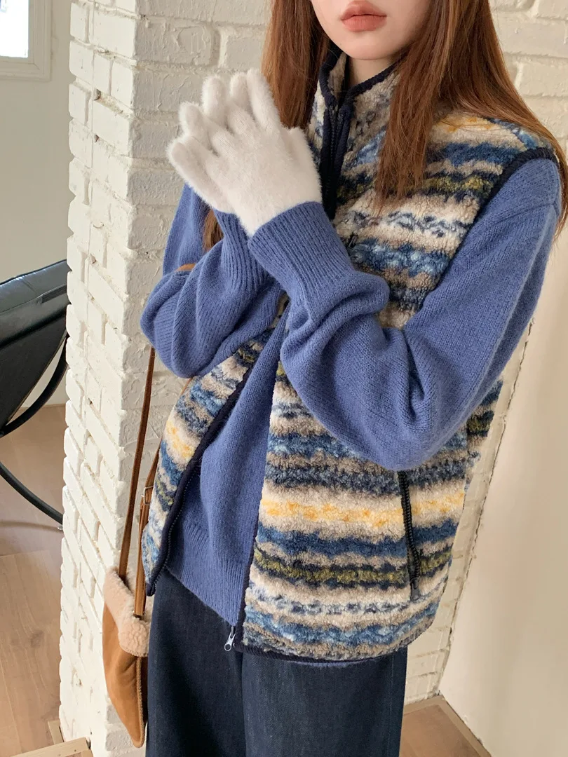 

Vests Waistcoats Thick Womens Woman Summer Hollowed Out Mesh Slimming Sweet Trend Socialite Clubwear Ulzzang Quick-Drying Trendy