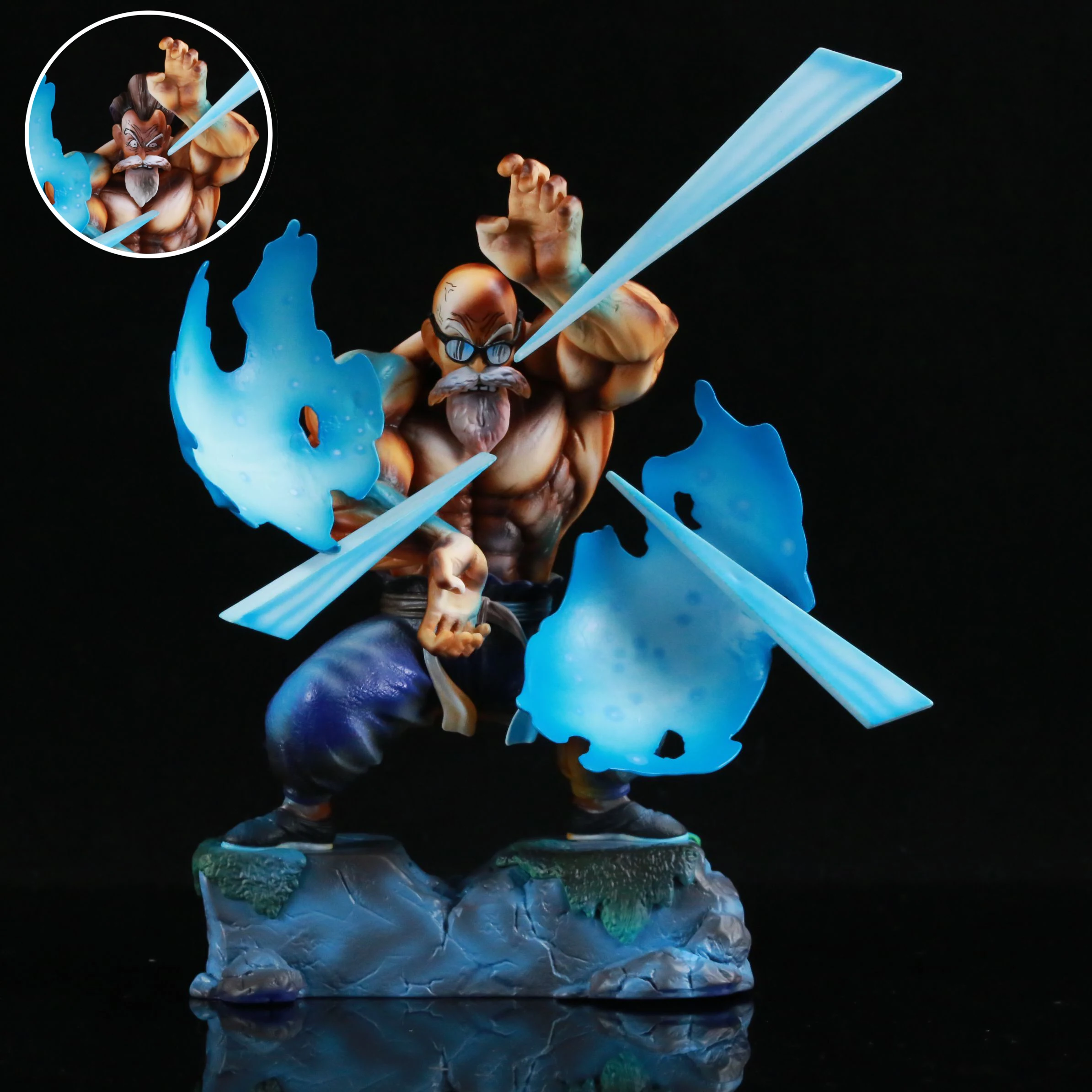 

Dragon Ball Turtler Qigong Master Roshi Figure Cool Desktop Ornaments Popular Cartoon Character Statue Surprise Gift