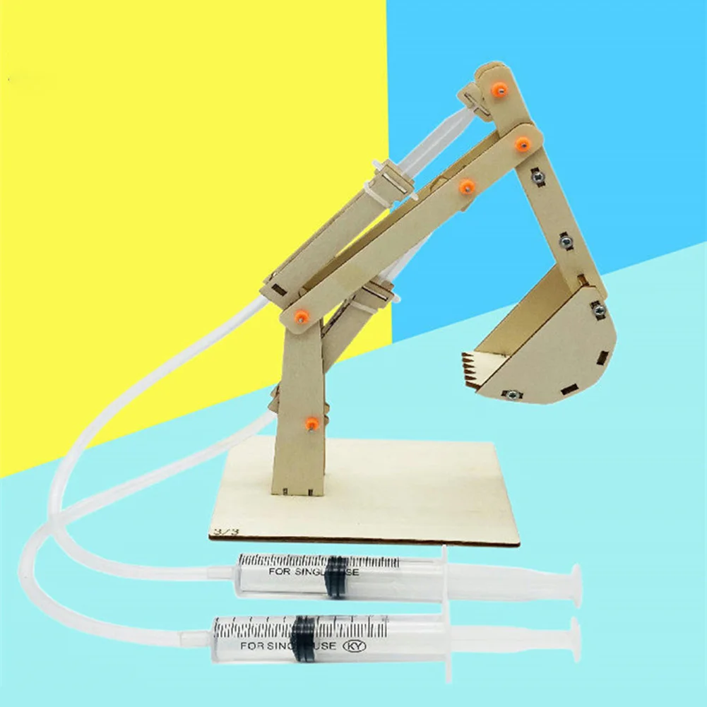 Needle Tube Excavator Kit DIY Model Teaching Learning STEM Project for Students