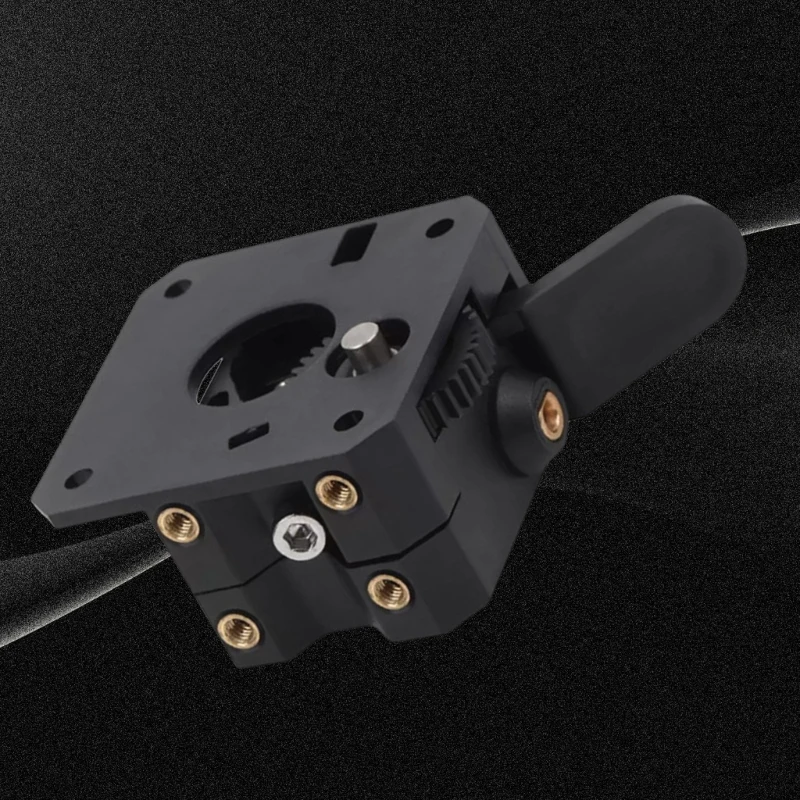 Metal Double Gear Driven Extruder Proximity Extrusion Upgrades for Ender 3, Improved Printing Speed and Precise 601B