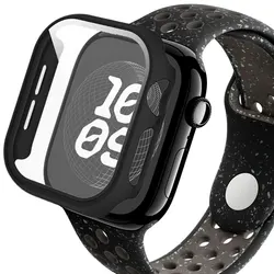 Tempered Glass+Cover For Apple Watch 10 42mm 46mm Matte Hard PC bumper Screen Protector Case iWatch series 10 42/46 Accessories