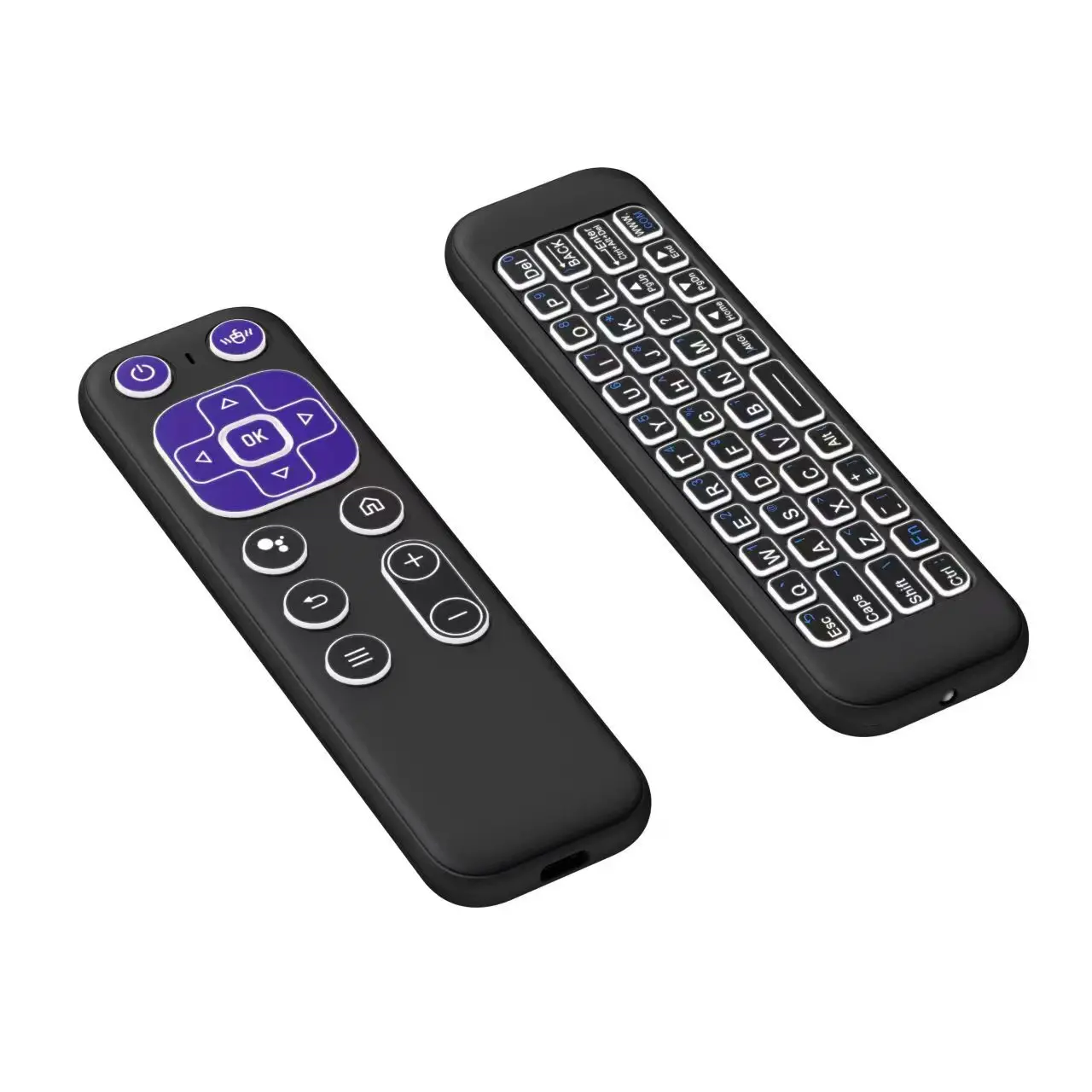 Universal 2.4g&Bluetooth Mini Keyboard with Air Flying Mouse Remote Control Infrared Learning Function Wireless Keyboard