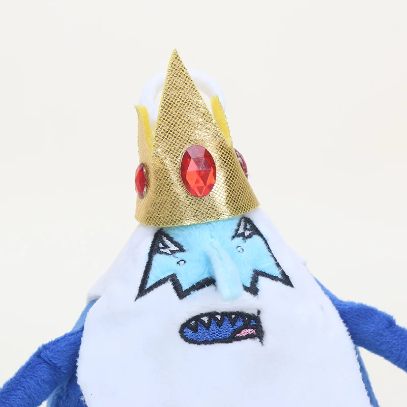 Plush Keychain Toys Soft Stuffed Dolls Toy Pendant Mini King Doll Blue Plush High Quality Cotton