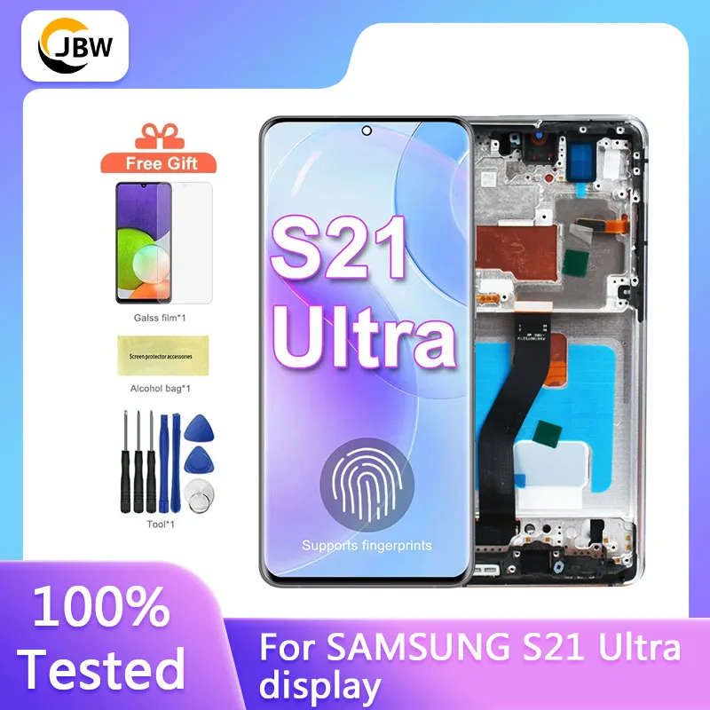 amoled-display-for-samsung-galaxy-s21-ultra-5g-sm-g9980-g998b-screen-display-touch-lcd-digitizer-assembly-screen-replacement