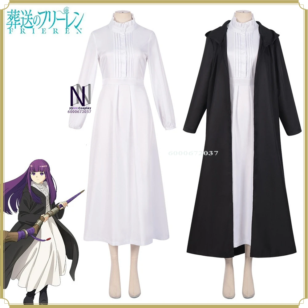 

Frieren: Beyond Journey's End Fern Anime Outfit - High Quality Women's Cool Magic Apprentice Style Cosplay Halloween Party Suit