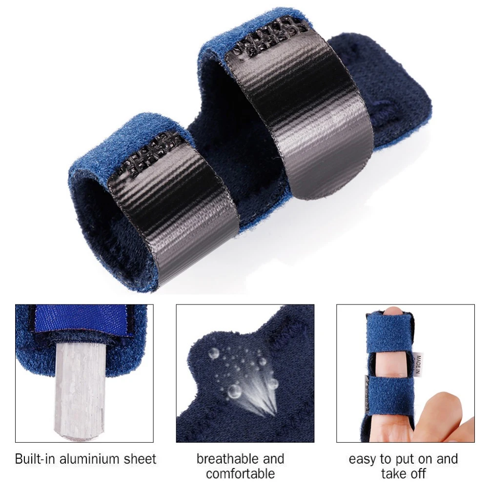 1Pcs Trigger Finger Splint Supports Brace For Thumb Pinky Breaks Fractures Bent Hands Arthritis Pain Locked Mallet Corrector