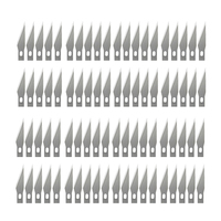 50 Pcs aluminum alloy carving knife spare blade mobile phone film engraving knife art knife Paper Cuttings model carving knife