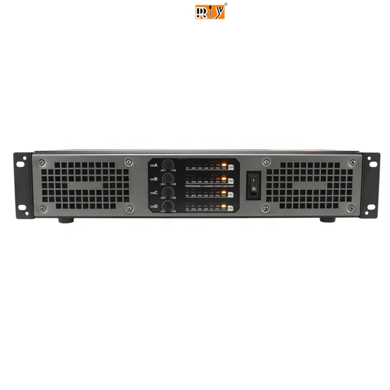 

D-8504 4 Channel 800W Class TD PA Digital DSP Subwoofer Amplifier