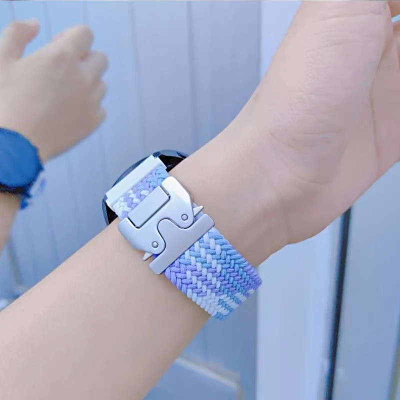 22 مللي متر حزام نايلون + حافظة لساعة Redmi 5 سوار معصم مريح مضفر نشط لساعة Redmi 5 Lite ملحقات Correa