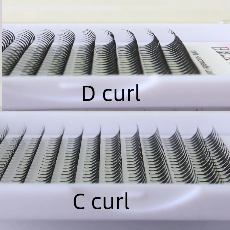 RUTH & KEY Extensão de cílios individuais em quadrinhos 0,07 C CC D DD Anime Cluster Spire Blister de cílios postiços para ferramenta de maquiagem DIY dia