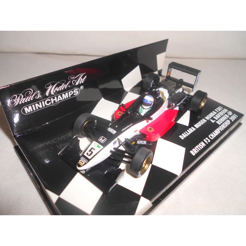 

Литой под давлением масштаб 1:43 Mini Cut Honda F301 British F3 2001 Бегущийся чемпионата 5 # Ограниченная модель автомобиля из сплава, коллекционная игрушка в подарок