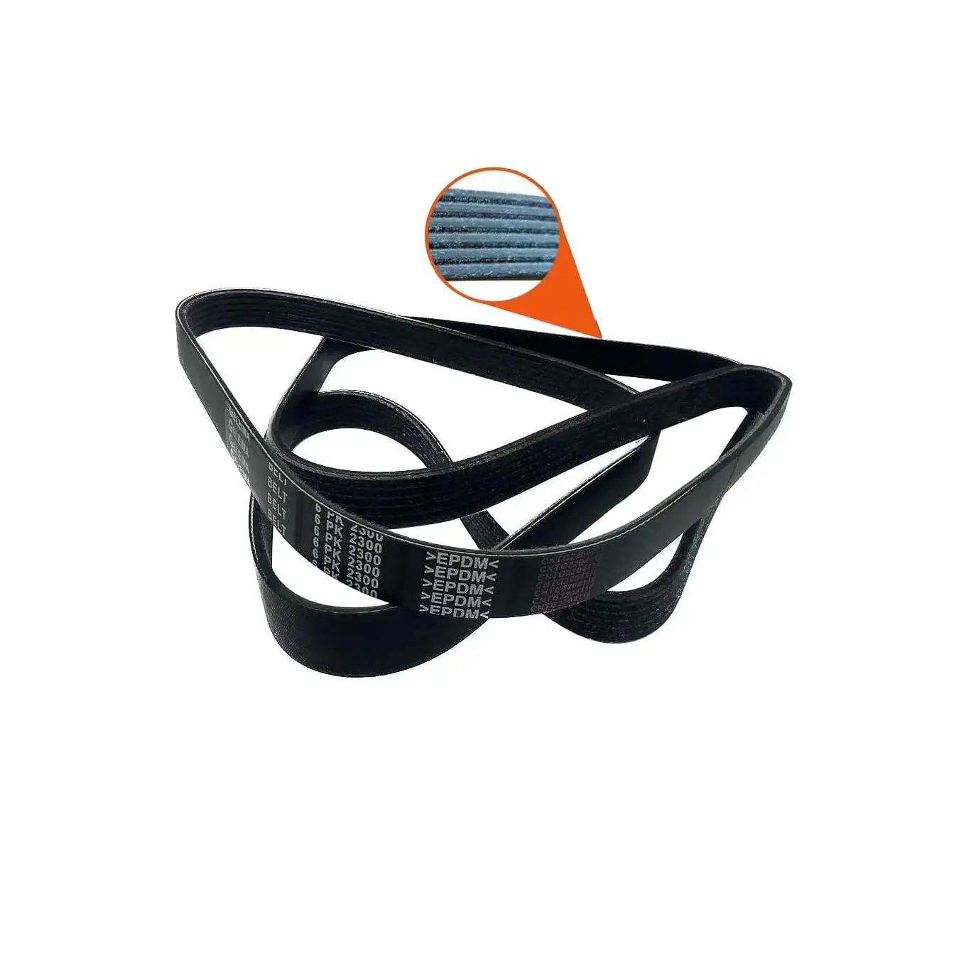 6PK2300 Serpentinenriemen 6Rippen 90,55 Zoll für Lacrosse2005-2009 Camaro 1990-1992 Equinox 2006-2009 G10 1993-1995 Safari 1990-1994